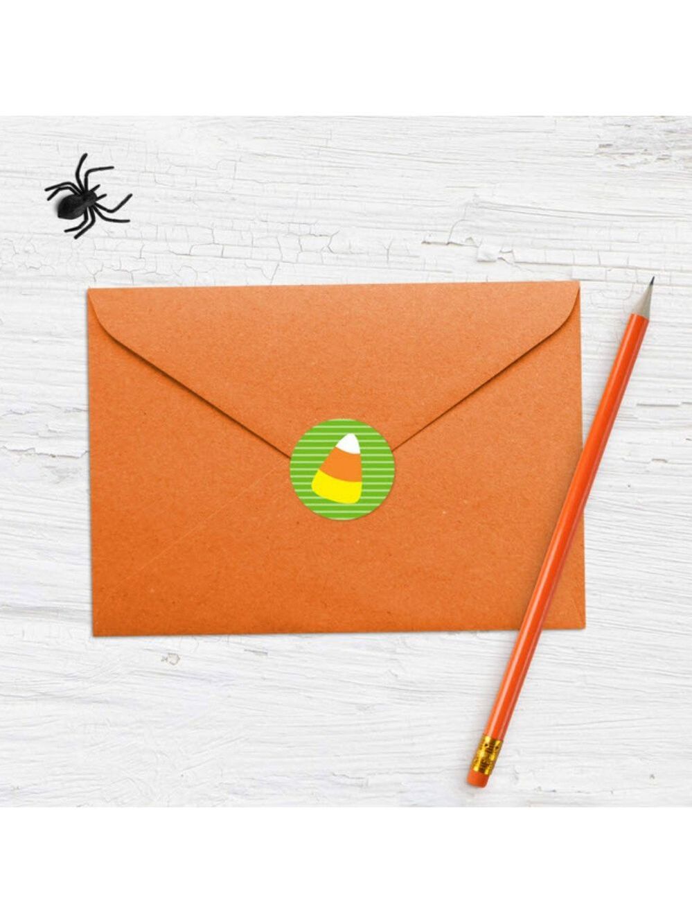 250 Halloween wafer Stickers 8 designs